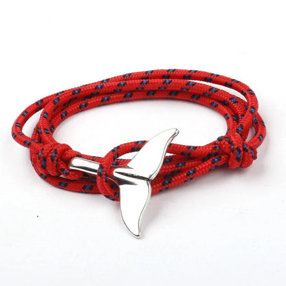 Alloy umbrella style bracelet with adjustable clasp in various colours