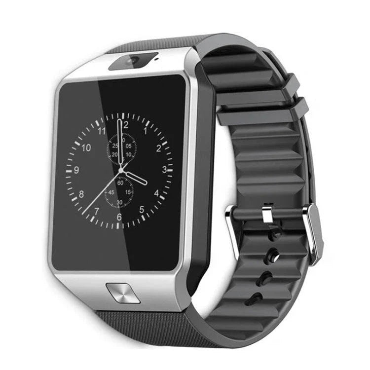 Sports Smart Watch DZ09 with Call, Music, and Fitness Tracking Features