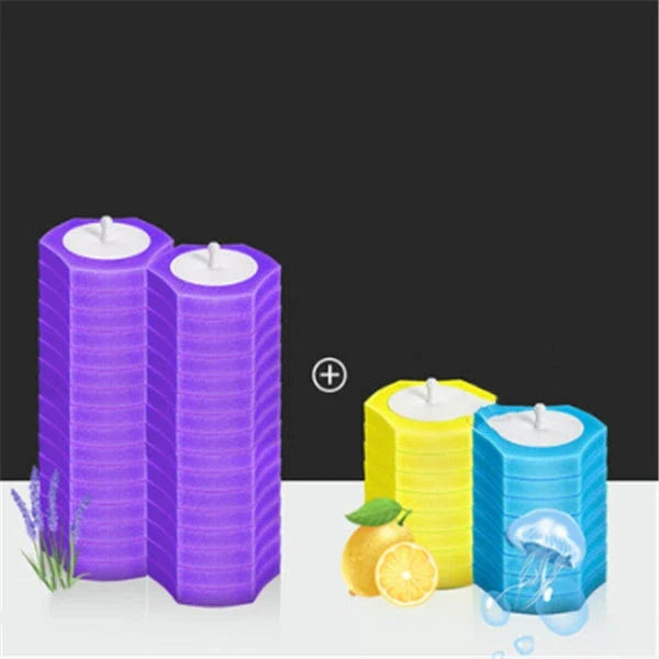 Premium disposable toilet brush with plastic, sponge, and scratch-resistant cloth for effective and hygienic bathroom cleaning