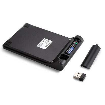 Wireless numerical keypad with ergonomic design, responsive buttons, and stable 2.4GHz connection for seamless productivity
