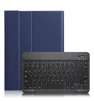10.2 inch Tablet Smart Case with Removable Bluetooth Keyboard for All-new iPad