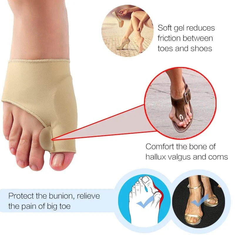 Premium Bunion Relief Toe Socks with Gel Pads for Comfort and Foot Alignment