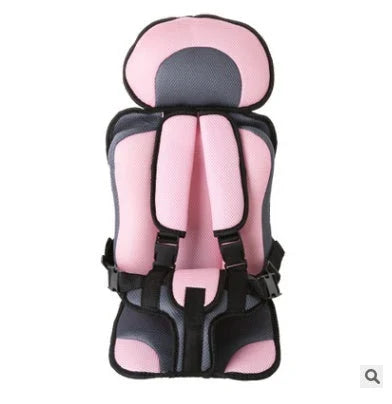 Deluxe Convertible Car Seat with adjustable recline, five-point harness, and removable, machine-washable cover