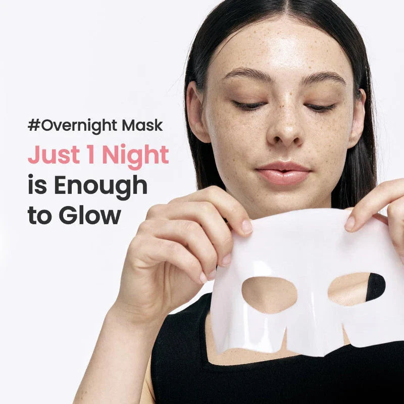 Collagen-Boosting Overnight Facial Mask with low-molecular-weight collagen for firming and elasticity