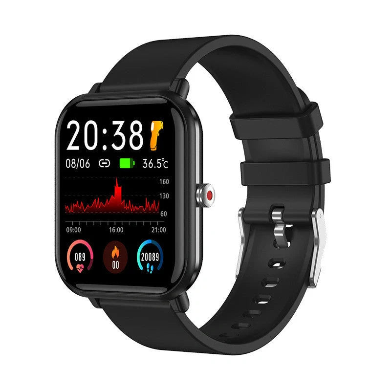Q9 Pro Smart Bracelet Watch in various colors showcasing its sleek design and touch screen