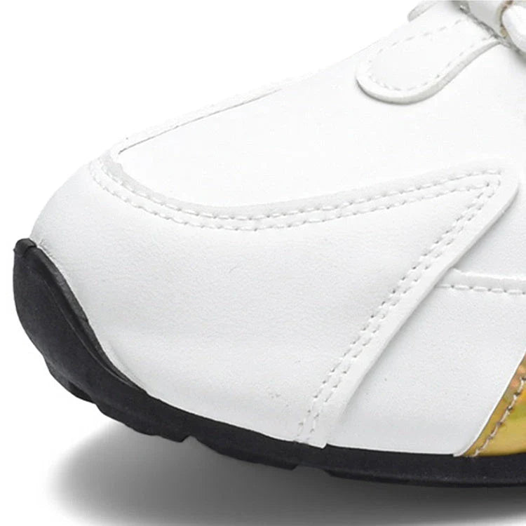 Stylish lace-up sneakers for men in various colorblock designs, featuring breathable mesh or leather uppers and lightweight construction for all-day comfort