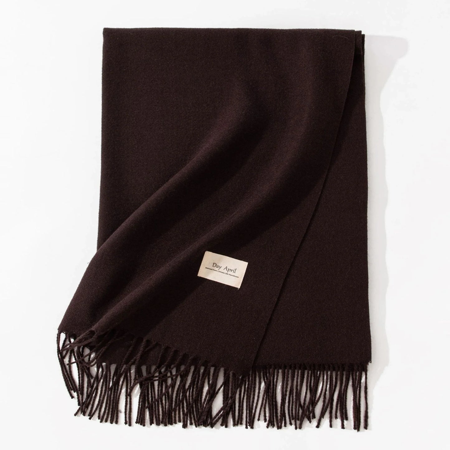 Elegant artificial cashmere scarf for women in various colors, perfect for winter warmth and style.