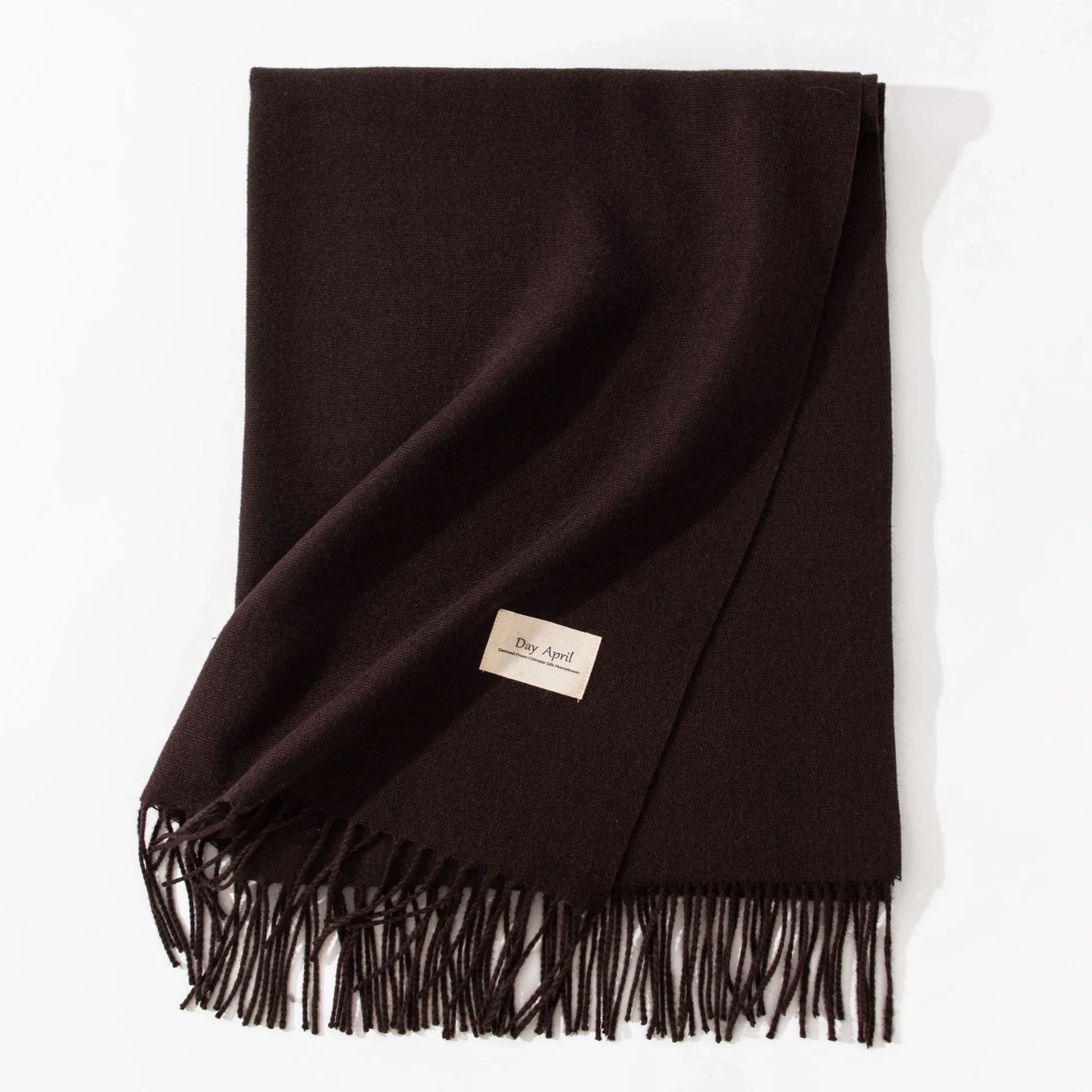 Elegant artificial cashmere scarf for women in various colors, perfect for winter warmth and style.