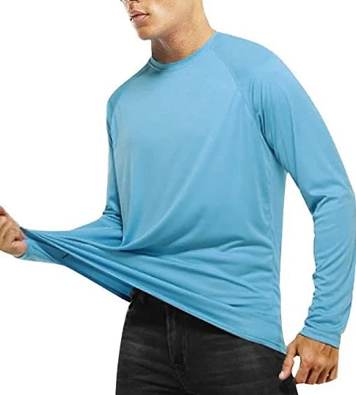 Navy blue and grey sports clothes for men and women, sizes S to 3XL, lightweight at 90 grams