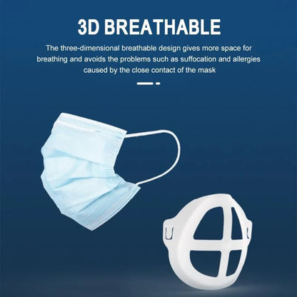Premium face mask inner support with 3D design for personalised fit and superior breathability
