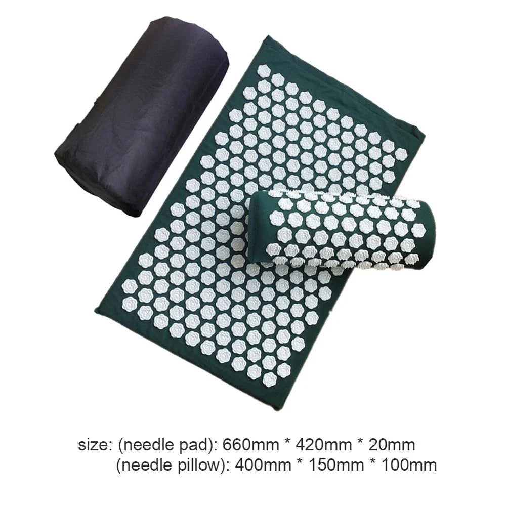Premium Lotus Acupressure Mats and Pillows for relaxation and rejuvenation