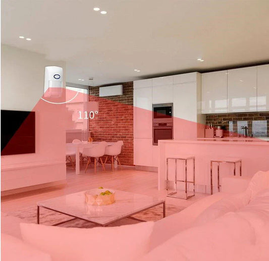 A sophisticated WiFi infrared home security alarm system with advanced detection technology and seamless smartphone connectivity