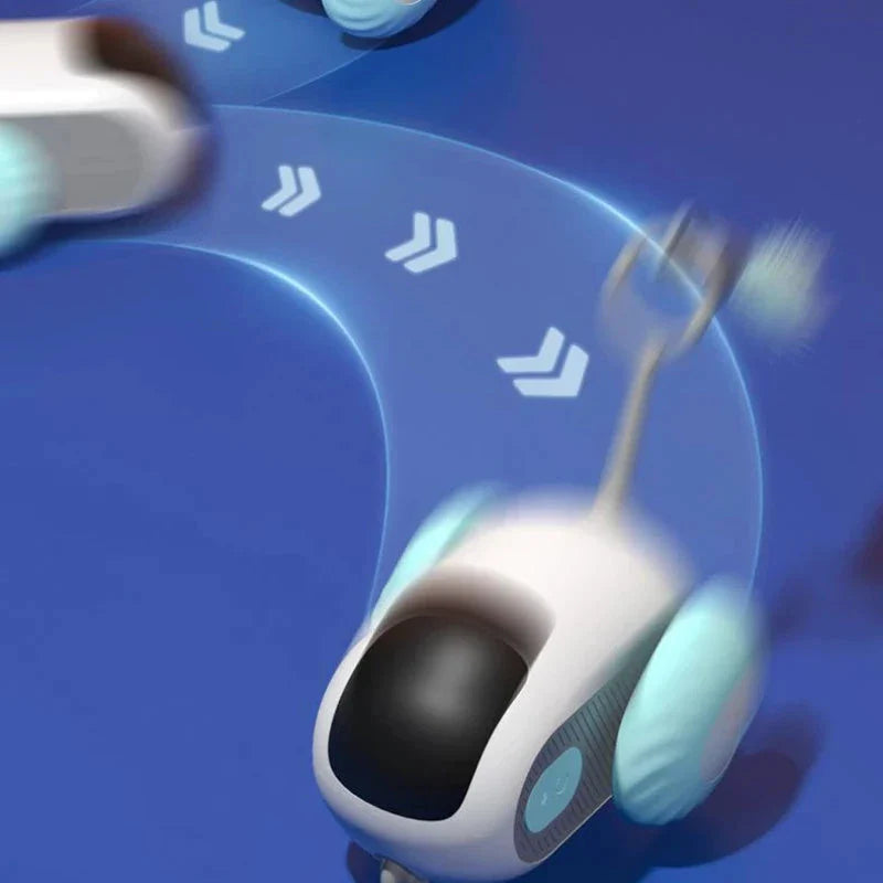 Wireless Interactive Cat Toy Car with Remote Control - Engaging Feline Fun
