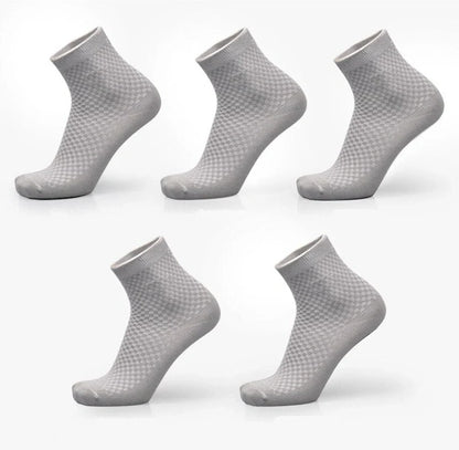 Men's bamboo fibre business socks in various colours for ultimate comfort and style