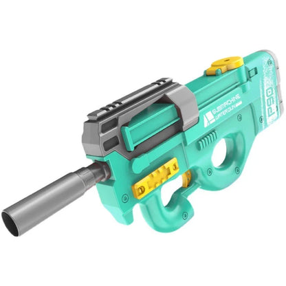 Powerful Shark-Themed Electric Water Blaster - Perfect for Summer Fun, Durable ABS Construction, High-Pressure Continuous Stream, Large 500ml Water Tank