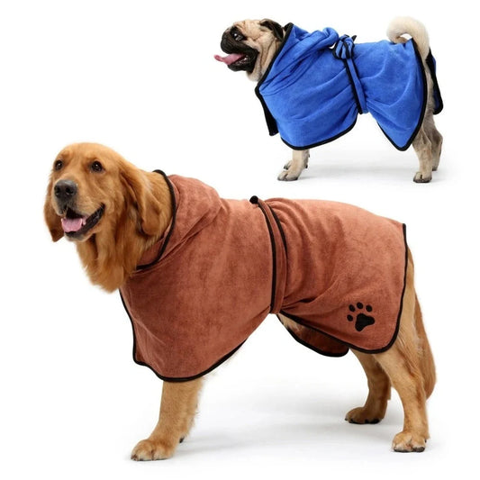 Super absorbent quick-drying pet bath towel in various sizes and colors