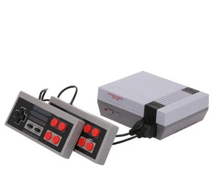 620 classic games console with two joysticks for shared gaming experiences