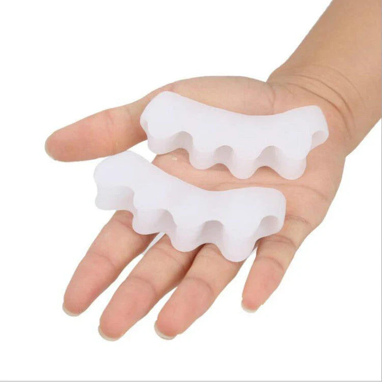 Premium silicone toe corrector for bunions, overlapping toes, and other foot issues