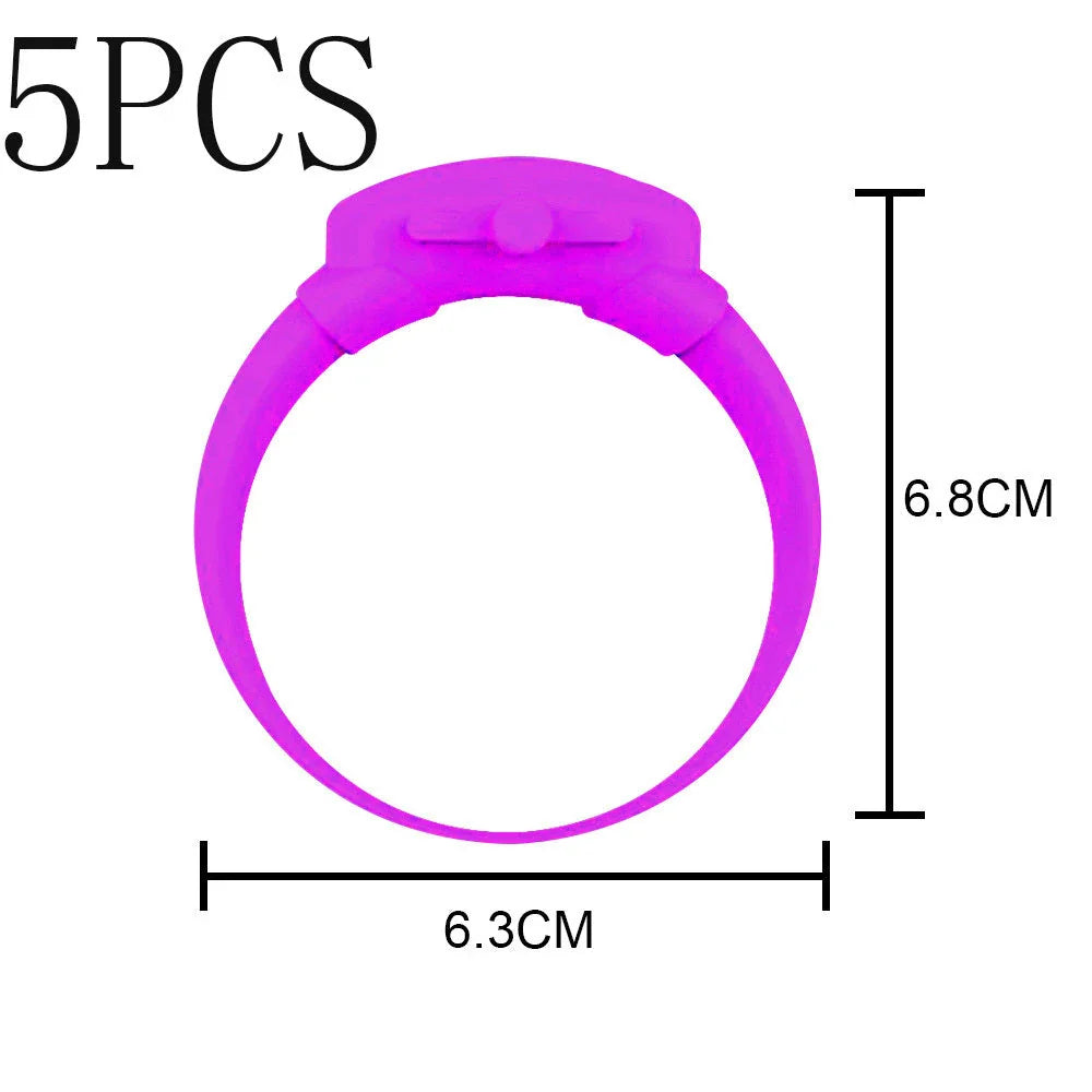 Premium wearable hand sanitiser dispenser bracelet in various colours, made with durable silicone TPU material