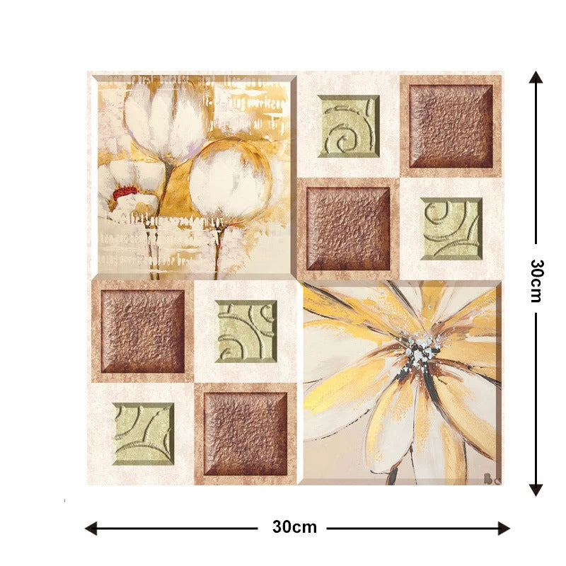 Brick texture self-adhesive wallpaper for moisture-proof home decoration