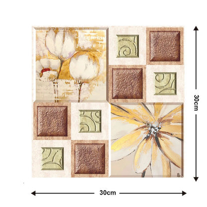 Brick texture self-adhesive wallpaper for moisture-proof home decoration