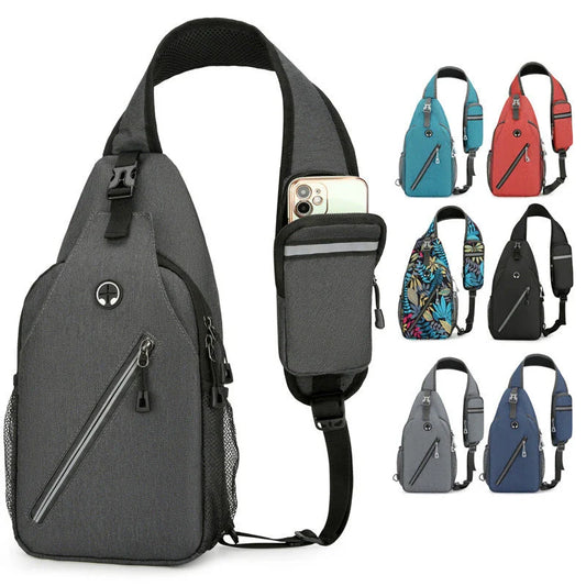 Versatile canvas crossbody messenger bag for men, featuring durable construction, multiple pockets, and an adjustable strap for comfortable everyday use.