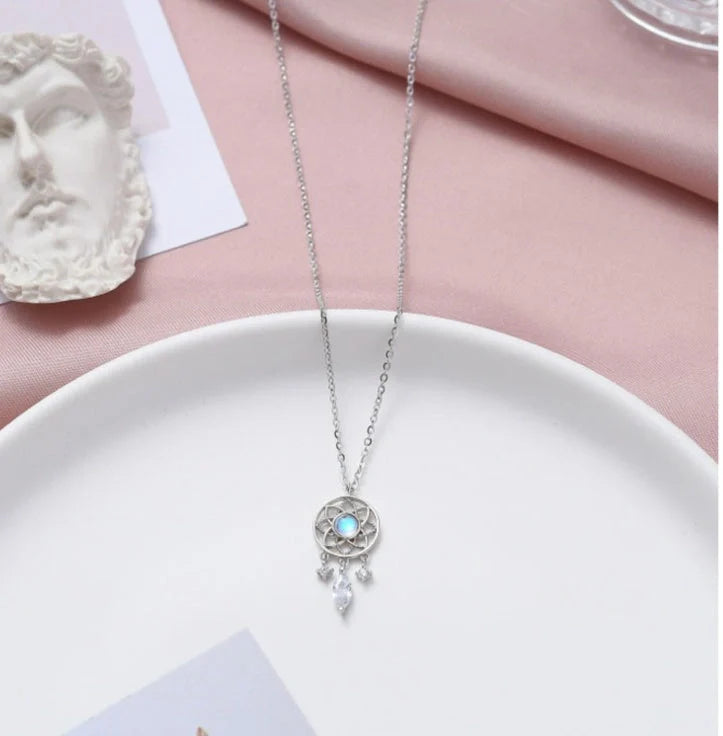 Elegant Alloy Dream Catcher Pendant for Women with unique bohemian design