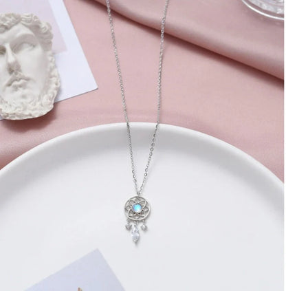 Elegant Alloy Dream Catcher Pendant for Women with unique bohemian design