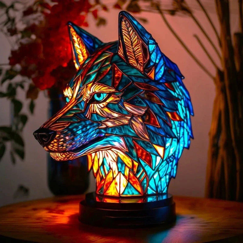 2024 3D Coloured Animal Light Desk Lamp featuring detailed animal designs in vibrant colours