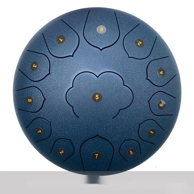 12-inch 13-tone Ethereal Drum in vibrant colours