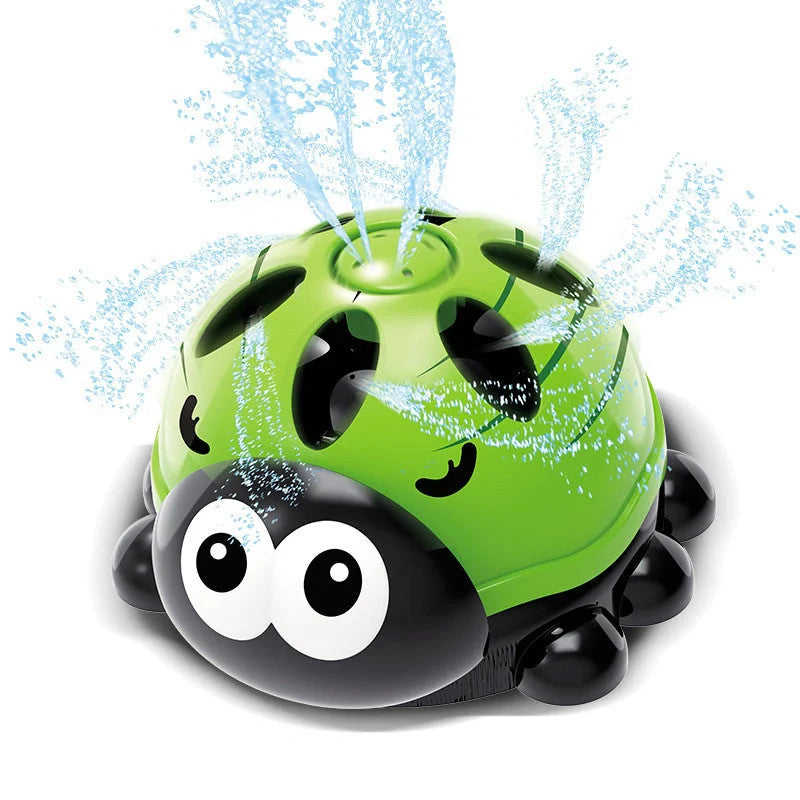 Cartoon sprinkler water toy for baby and toddler summer play