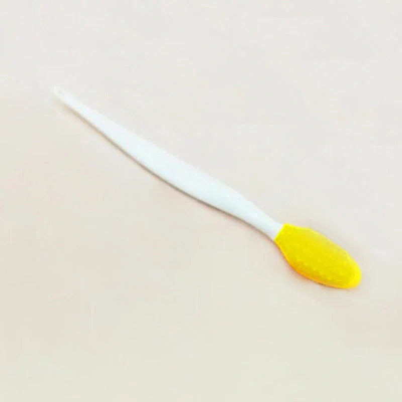 Double-sided silicone blackhead brush for effective skincare