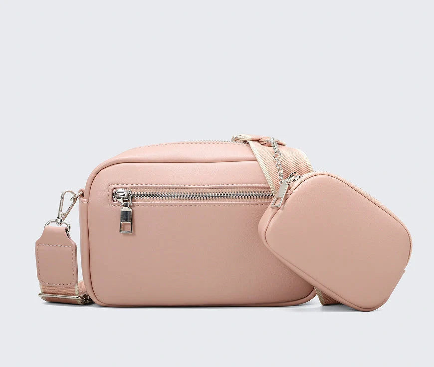 Stylish women's shoulder bag in various colours with versatile design and spacious interior