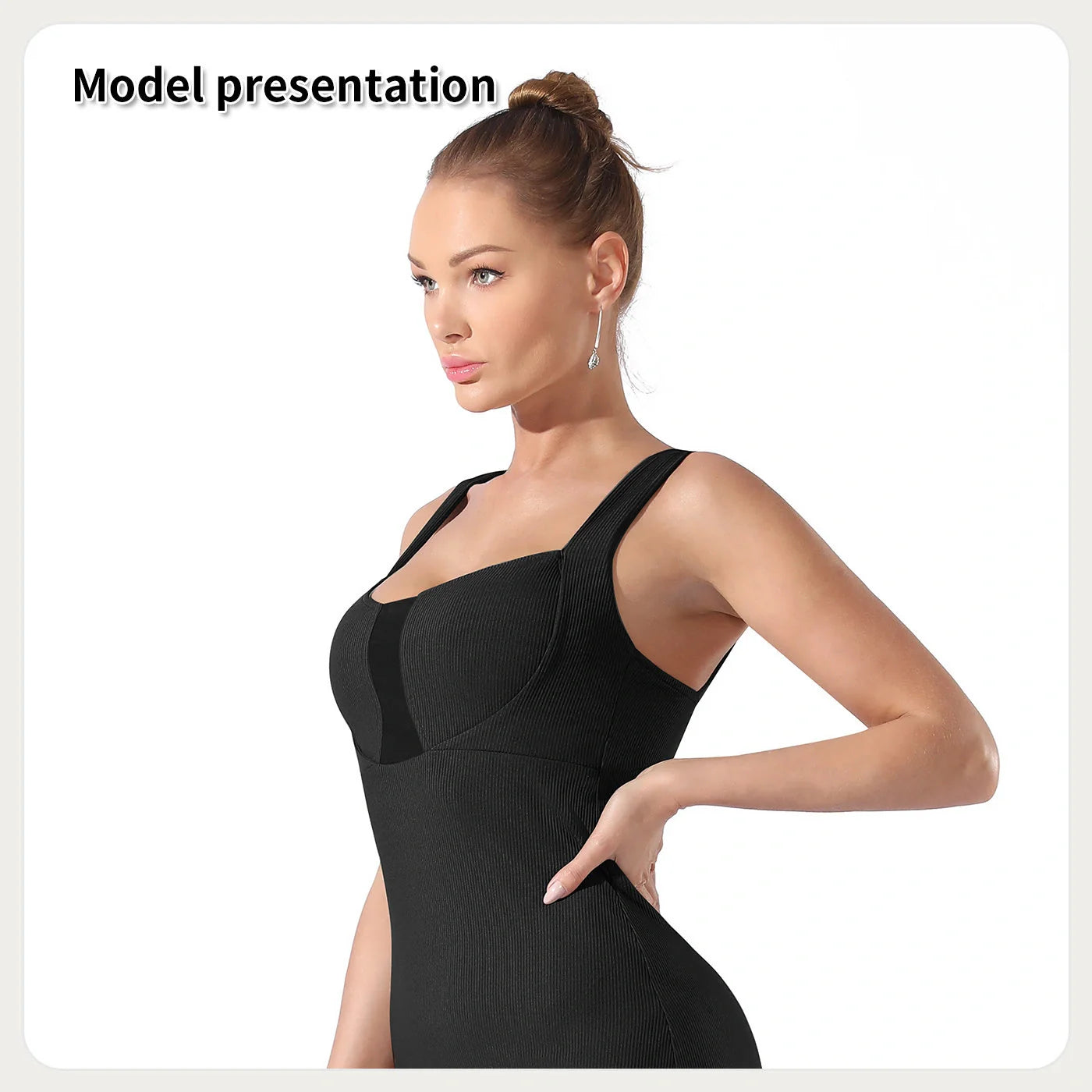 Elegant polyester dress with timeless silhouette and premium materials, suitable for formal events, garden parties, and everyday wear