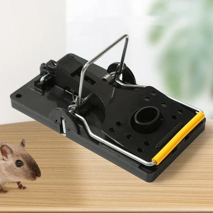 Durable reusable rodent traps with strong springs and smooth, easy-to-clean surface for effective household pest control