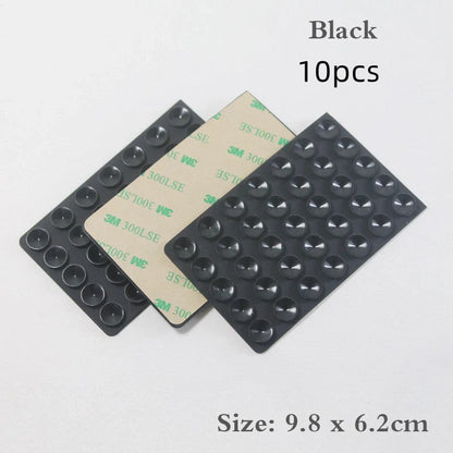 24 Grain Square Silicone Suction Cup for mobile phone and charging bank