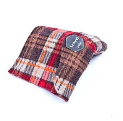 Cozy U-Shaped Travel Neck Pillow with Detachable Scarf for Comfortable and Versatile Travel