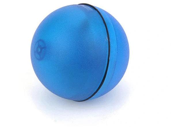 Interactive LED laser cat toy ball with catnip, perfect for keeping your feline friend entertained