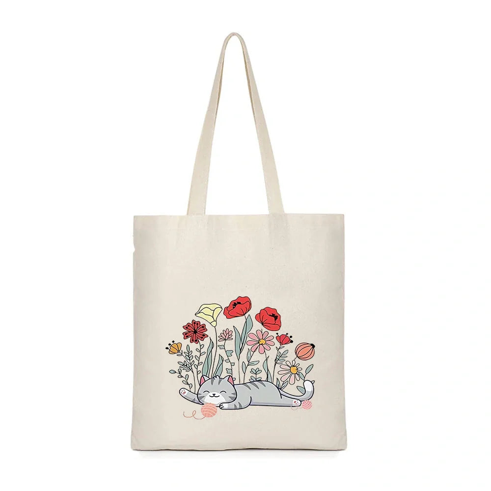 Premium sublimation canvas shoulder bag with adjustable strap and spacious interior for everyday use