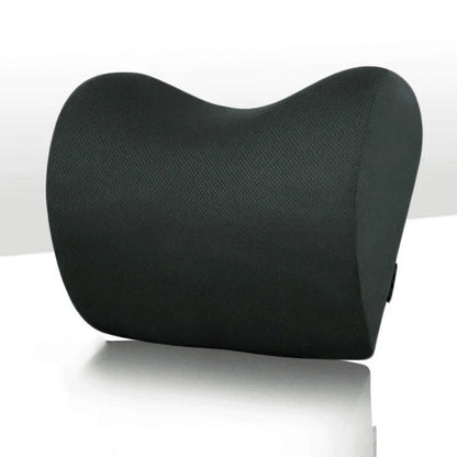 Cozy car headrest pillow made of memory foam with breathable fabric for comfortable, supported driving