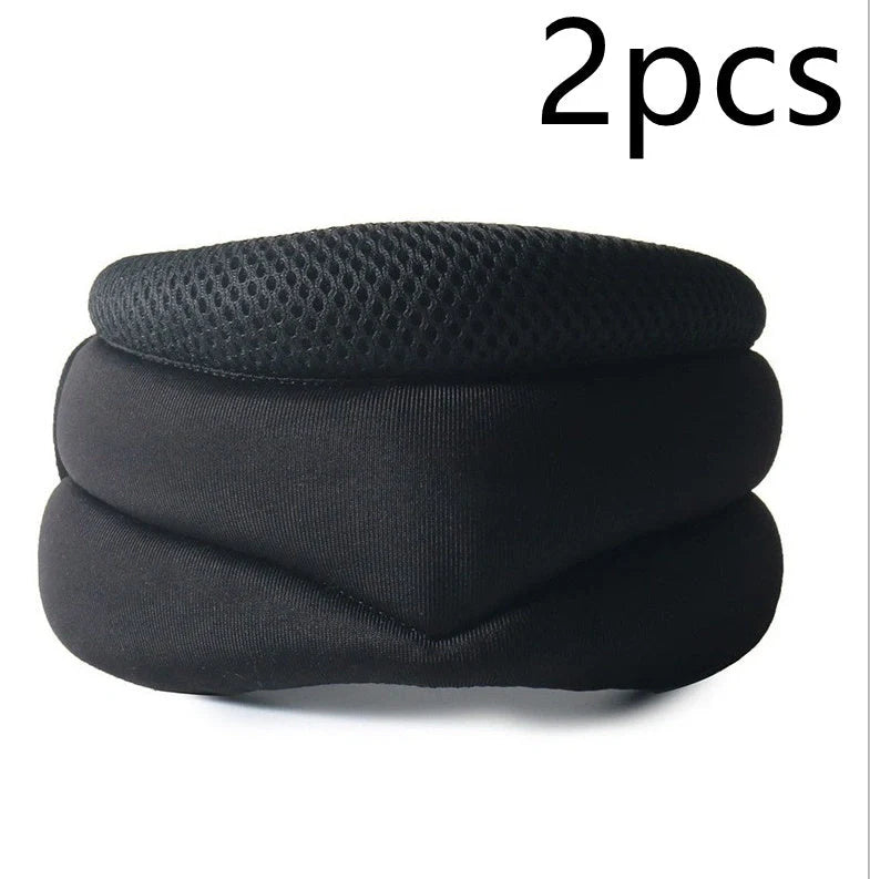 Adjustable foam cervical collar for neck pain relief and spinal support