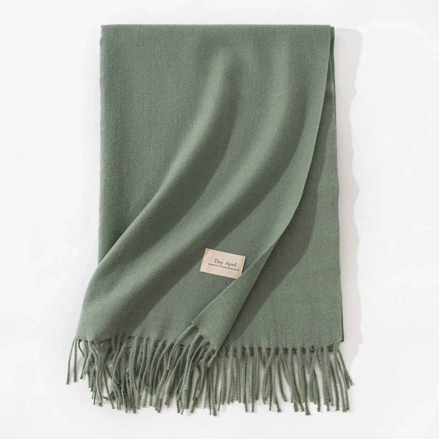 Elegant artificial cashmere scarf for women in various colors, perfect for winter warmth and style.