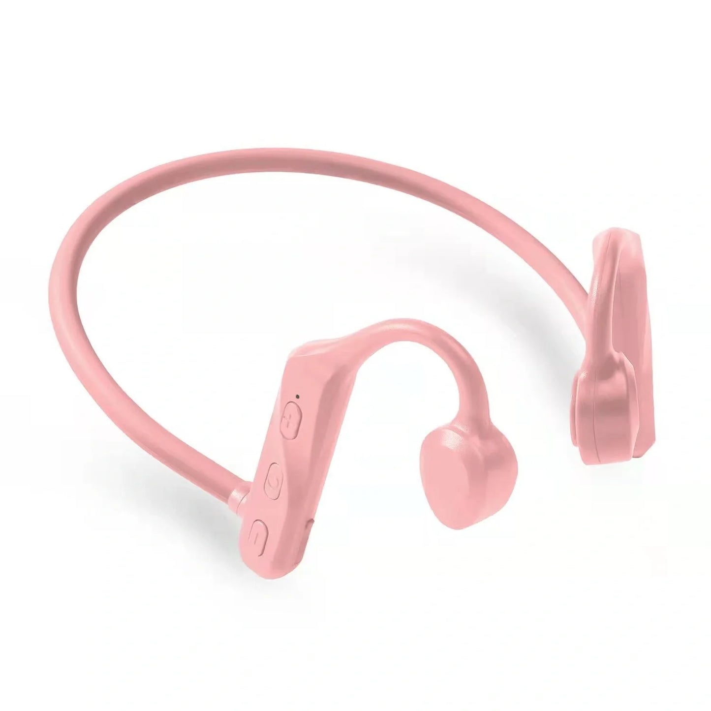 Wireless Sports Headphones with Mic in Pink, Black, and Green options