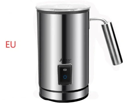 Electric Milk Frother for Coffee with Stainless-Steel Body and 3 Functions