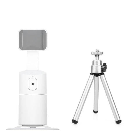 Flexible mini tripod stand for digital cameras and camcorders, with 360-degree swivel and 90-degree tilt for versatile positioning