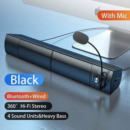 Premium Bluetooth stereo speakers with subwoofer for immersive audio experience