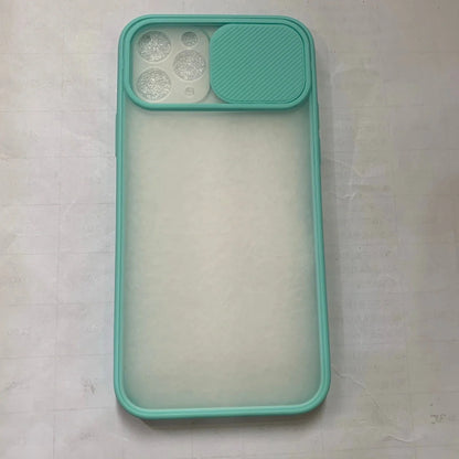 Frosted Surface Camera Protection Mobile Phone Case with Starry Sky Design