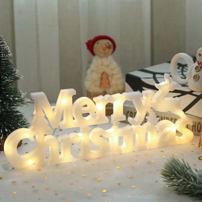 Window Decoration LED String Lights with warm white glow for Christmas