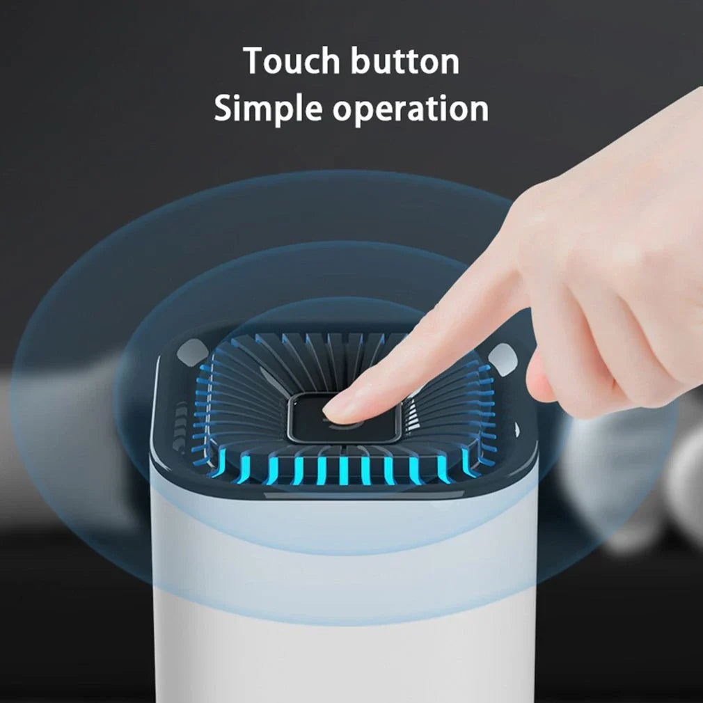 Powerful car air purifier with negative ion generator, designed to remove dust, smoke, and odors for a fresher in-car experience.