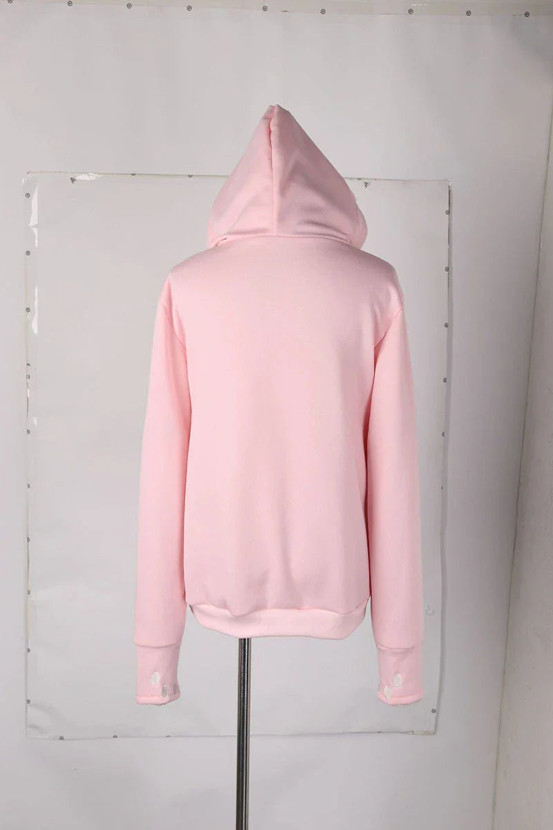 Cosy and cute hoodies with pet pocket for women to keep their cats warm and snug during the British winter
